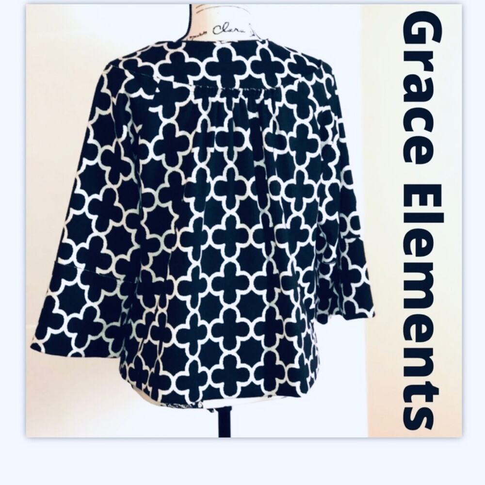 Grace Elements Plus Beautiful Shell Jacket - image 1